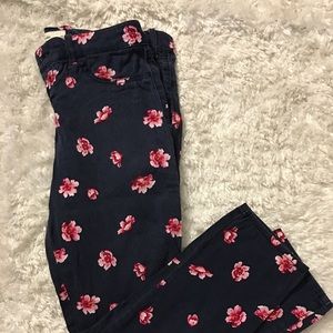 FLORAL PANTS